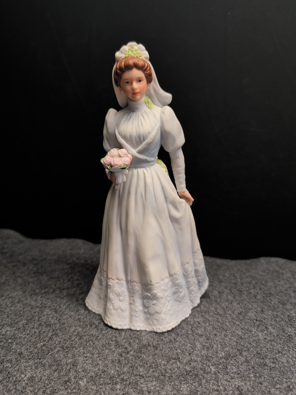 Vintage Home interiors Porcelain Bride Wedding Figurine #1480